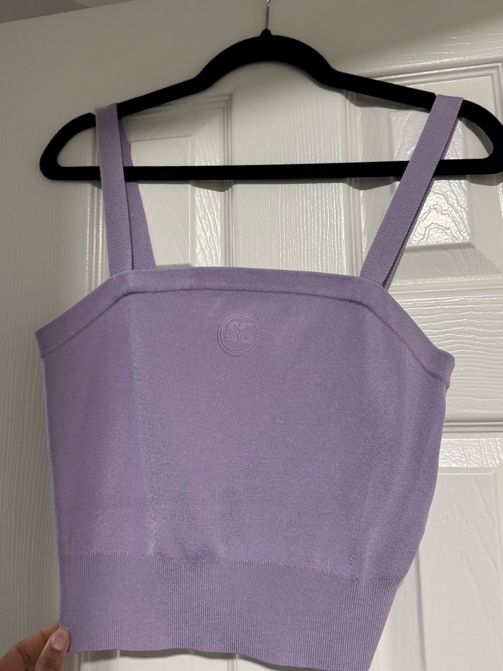 Sandro Purple Knit Tank Sz 2